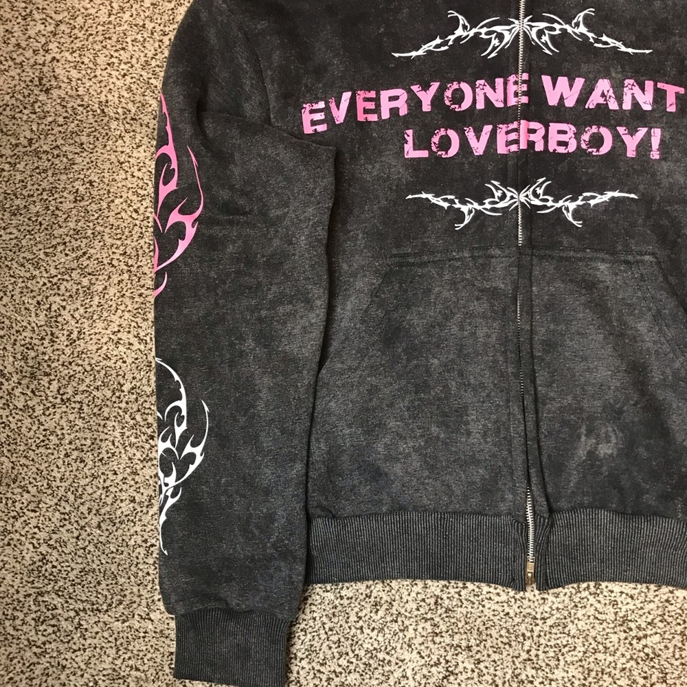 Loverboy zip up jacket